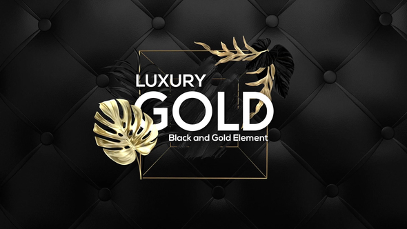 Luxury Gold Title - VideoHive 32935562