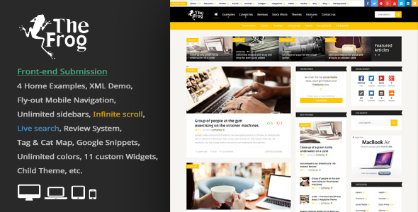 The Frog = - ThemeForest 9121141