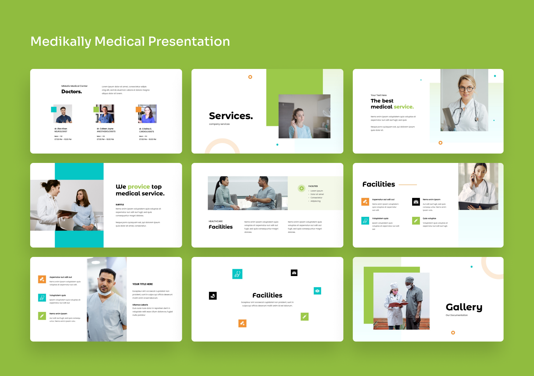 Medikally - Medical PowerPoint Presentation, Presentation Templates