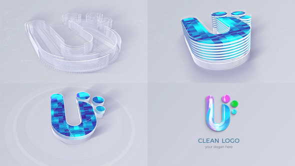 Simple Clean Logo - VideoHive 32831156