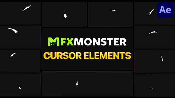 Cursors Elements - VideoHive 32948444