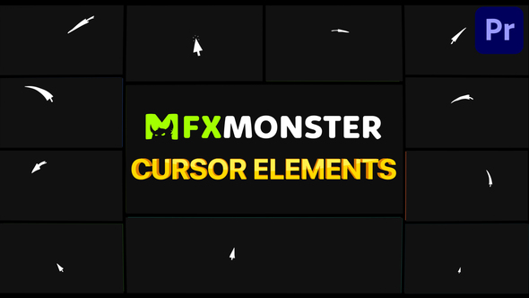 Cursors Elements | Premiere Pro MOGRT