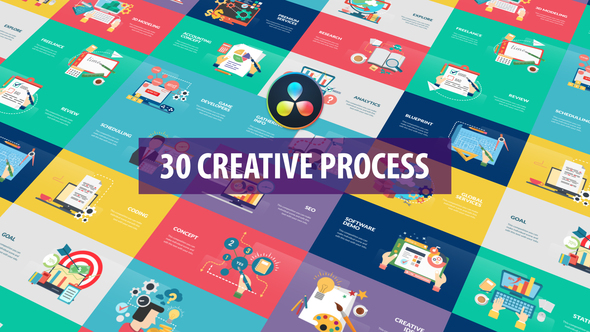 Creative Process Animation | DaVinci Resolve