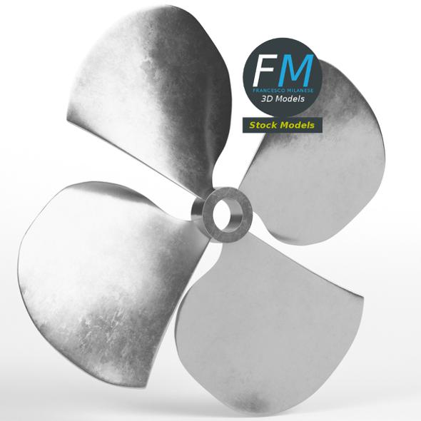 Four blades propeller - 3Docean 32951858