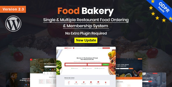 FoodBakery Delivery - ThemeForest 18970331