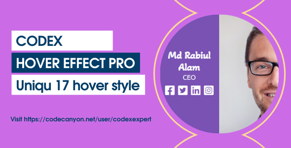 Codex Hover Effect Pro