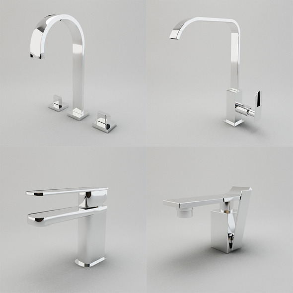 Faucet Collection Vol.1 - 3Docean 3015873