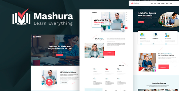 Mashura - LMS - ThemeForest 29688570