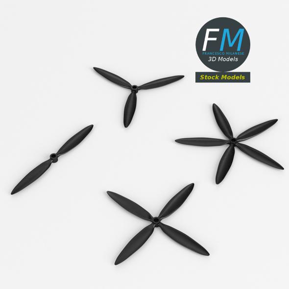 Airplane propellers - 3Docean 32960906