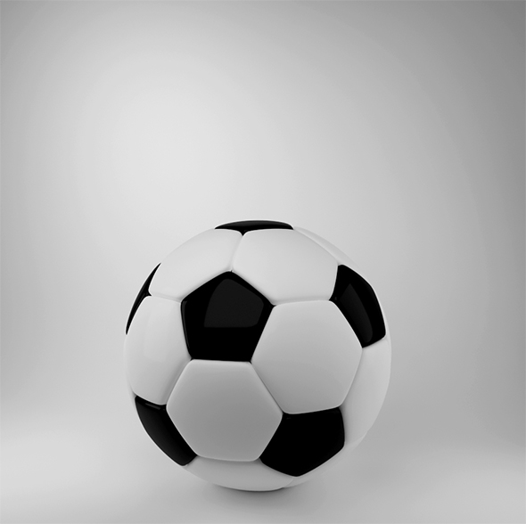 football 3d model - 3Docean 32965695