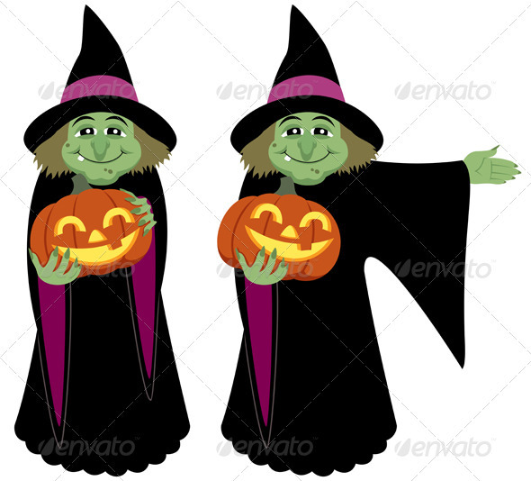 Witch - Characters Vectors