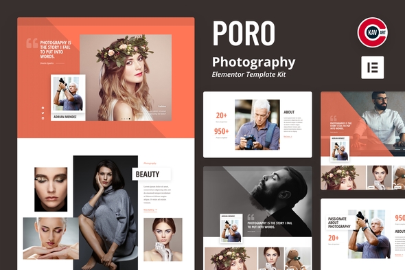 Poro - Photography - ThemeForest 26395294