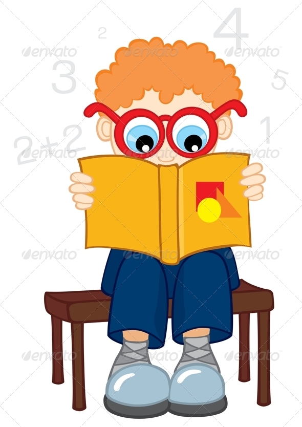 Learning Mathematics - People Characters