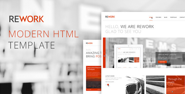 REWORK - Responsive - ThemeForest 3017395