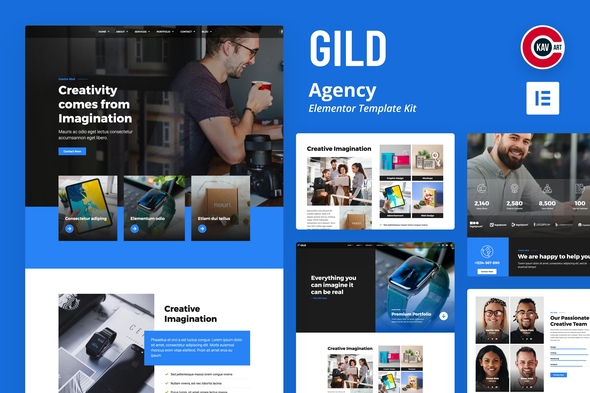 Gild - Agency - ThemeForest 27575916