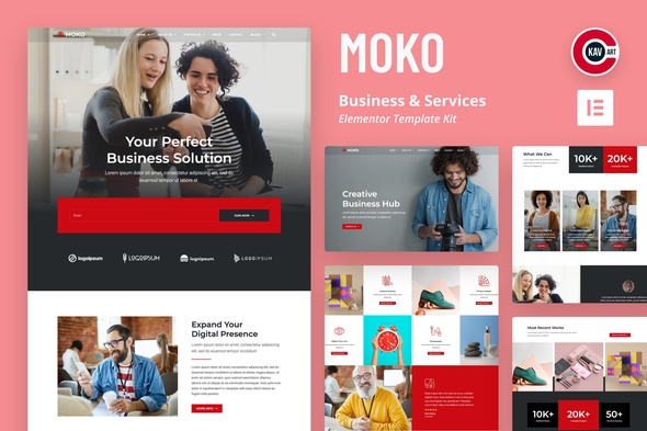 Moko - BusinessServices - ThemeForest 29724085