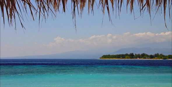 Island In Turquoise Sea  alt