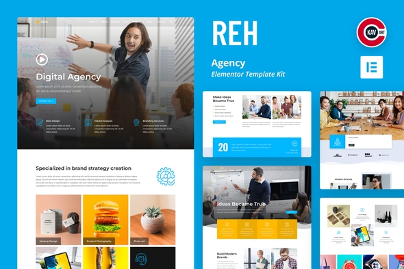 Reh - Agency - ThemeForest 31033601