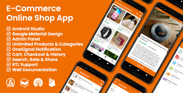 E-CommerceOnline Shop App - CodeCanyon 10442576