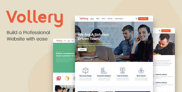 Vollery - Multi-Purpose - ThemeForest 32495231