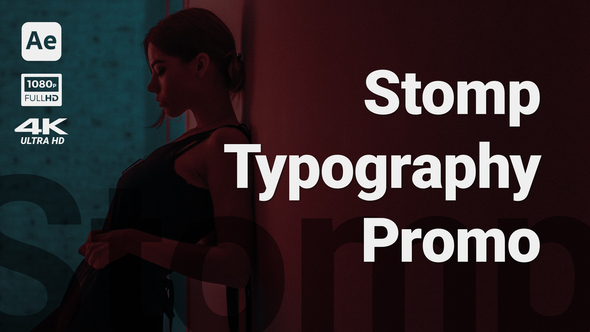 Stomp Typography Promo - VideoHive 31730145