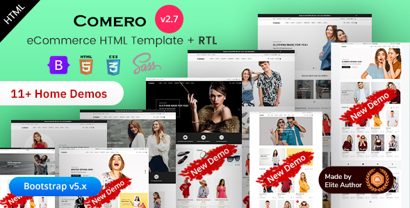 Fine Comero - Responsive eCommerce HTML Template