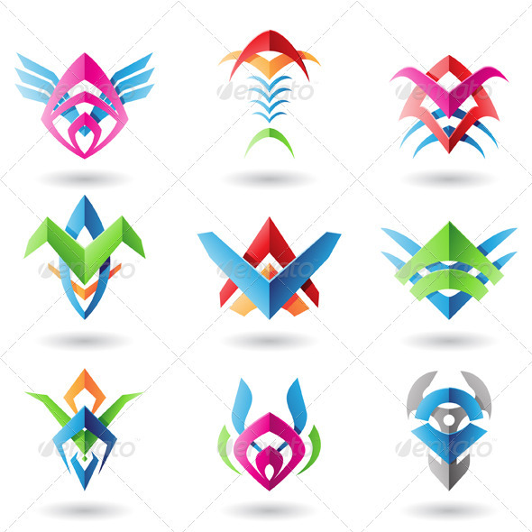 Blade Like Shapes - Abstract Conceptual