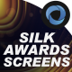 Stylish Silk Award Screens l Golden Award Show Screens l Film Award Ceremony - VideoHive Item for Sale
