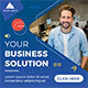 Business Solution Animated Banner Google Web Designer
