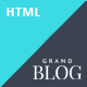 Grand Blog HTML Template