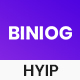 Biniog - HYIP Investment Template
