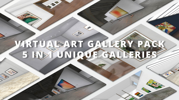 Virtual Art Gallery - VideoHive 32986976