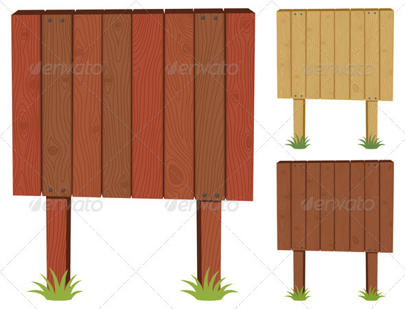Wooden Sign - Man-made Objects Objects