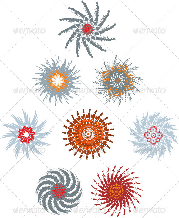 Snowflake Set - Decorative Vectors