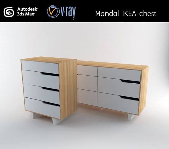 Mandal IKEA chest - 3Docean 3020068