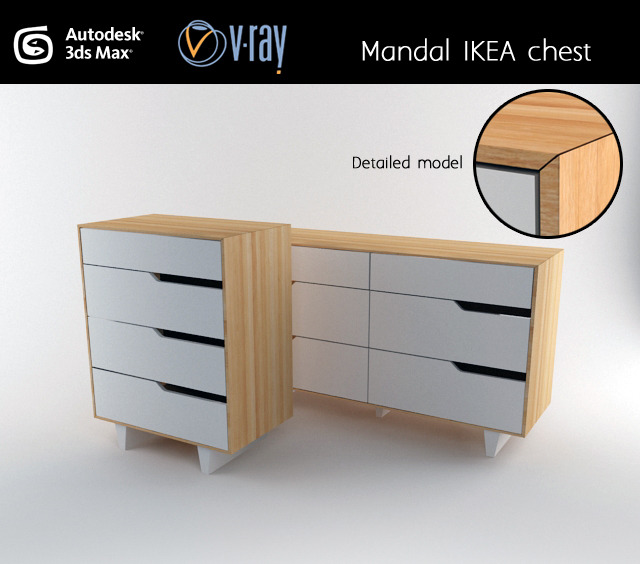 Mandal Ikea Chest By Fabiomonzani 3docean