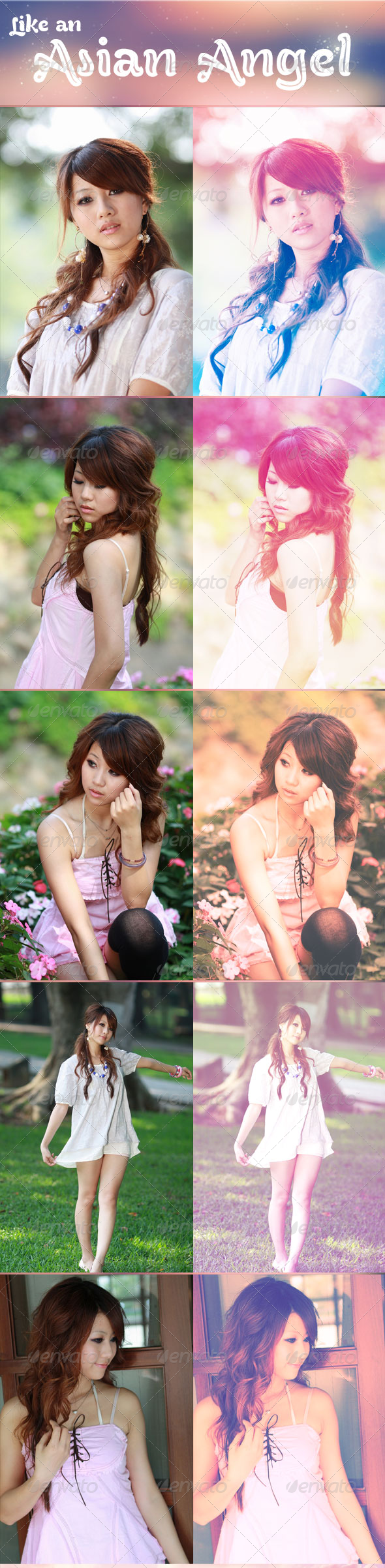 Angel Photo Action - Photo Effects Actions