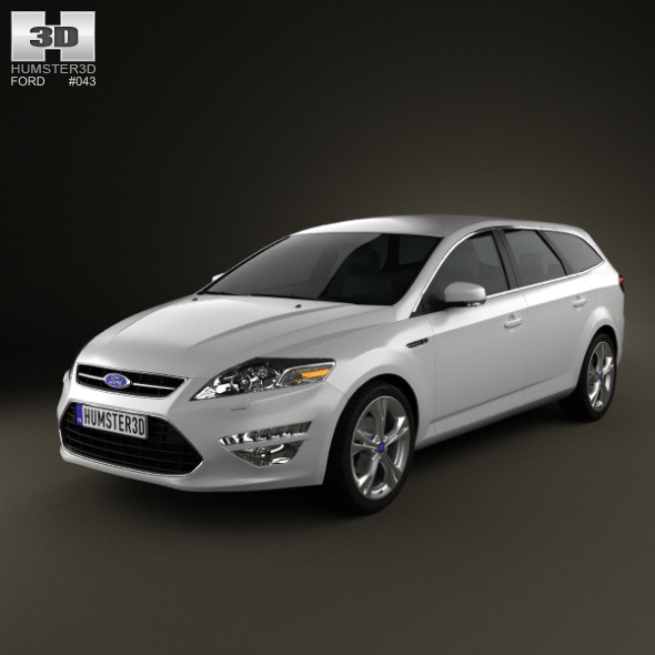 Ford Mondeo wagon Mk4 2011 - 3DOcean Item for Sale