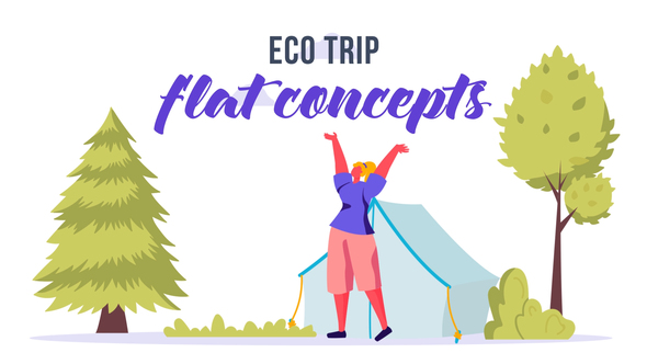 Eco trip - Flat Concept