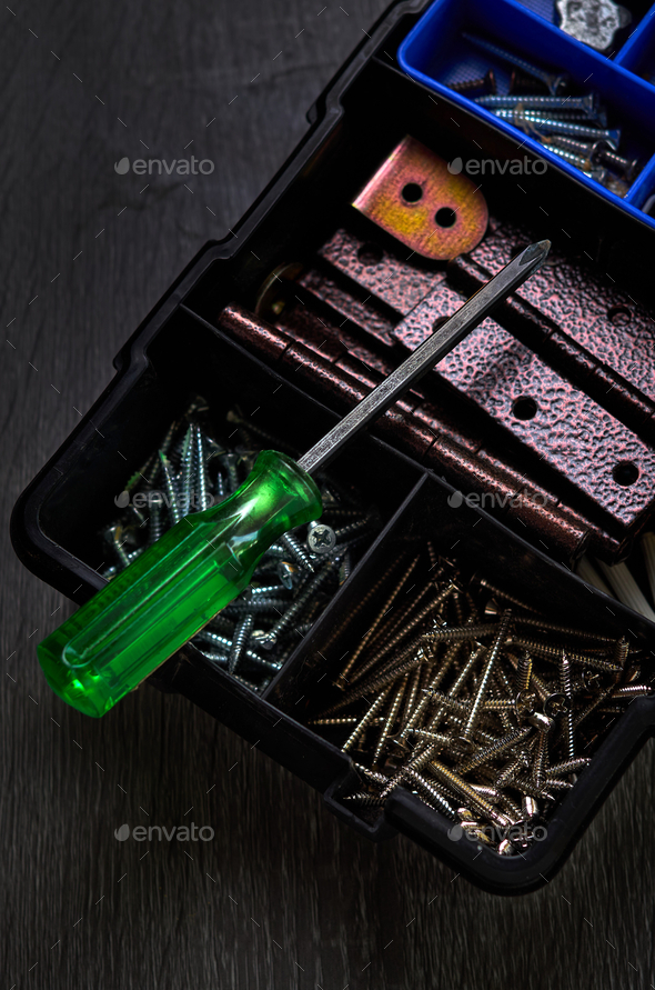 The toolbox of the handyman - Stock Photo - Images