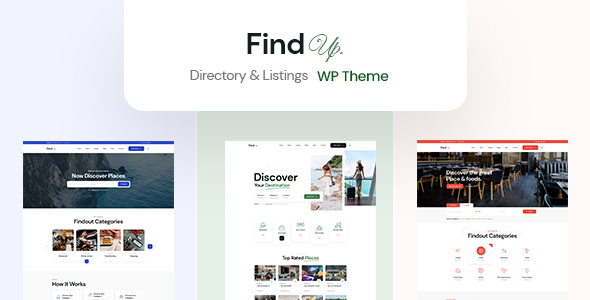 Findup - Directory & Listing WordPress Theme
