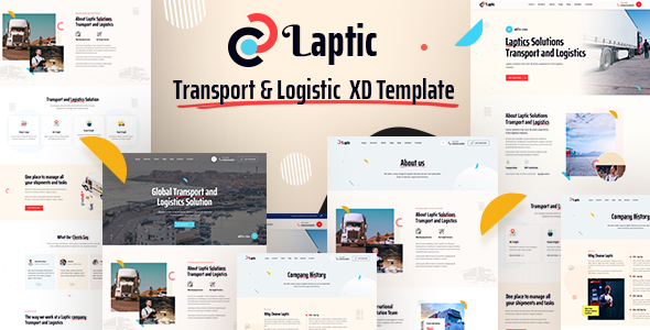 Laptic - TransportLogistic - ThemeForest 33016418
