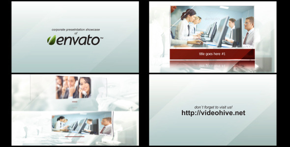 Glass Corporate Slideshow - VideoHive 3021713