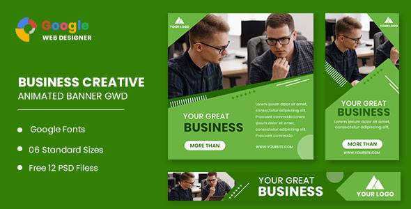 Business Google Animated Banner Google Web Designer
