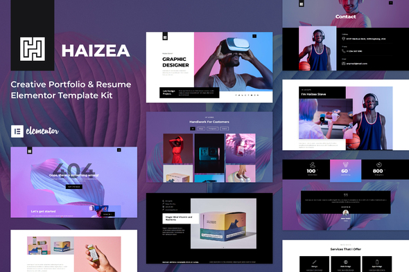 Haizea - Creative - ThemeForest 33019622
