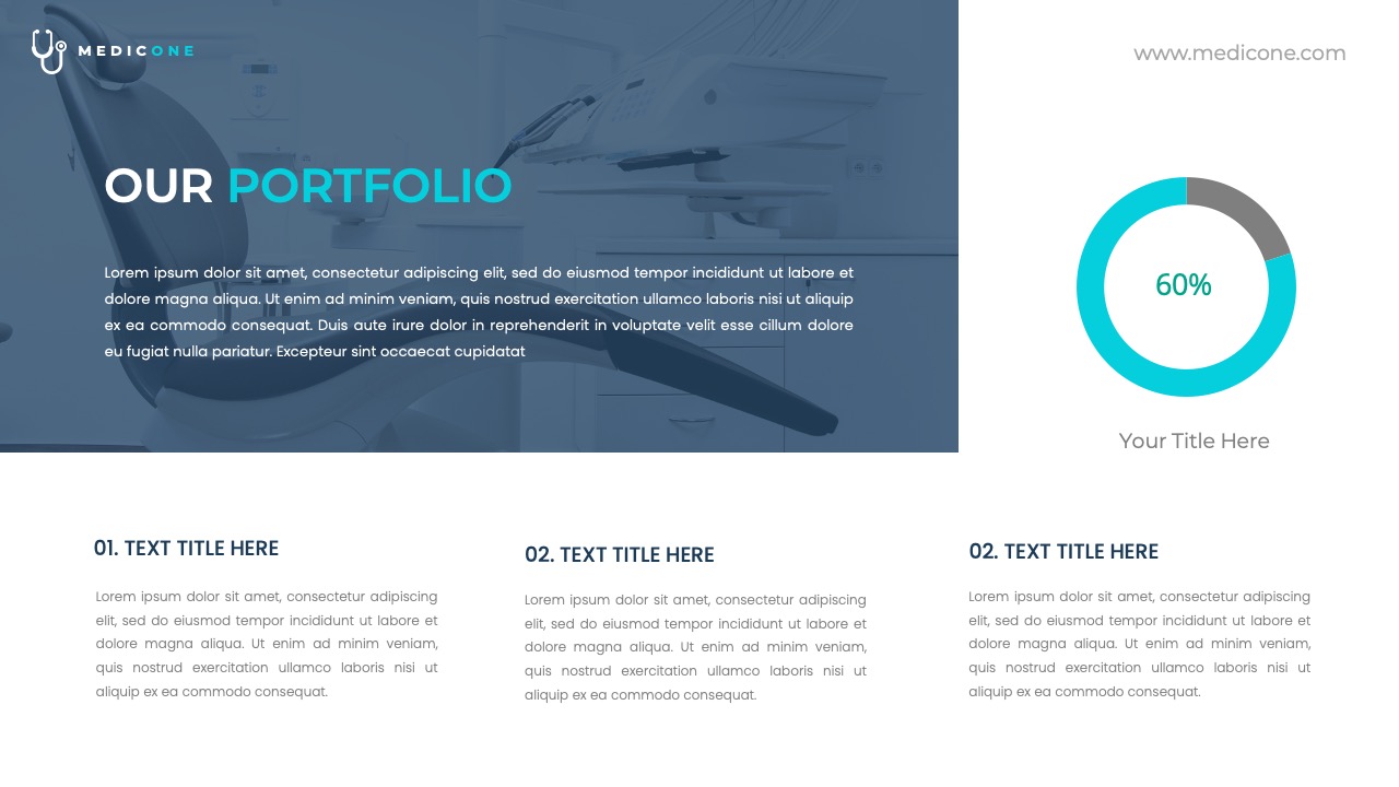 Medicone – Medical PowerPoint Presentation Template, Presentation Templates