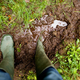rain boots in mud - PhotoDune Item for Sale