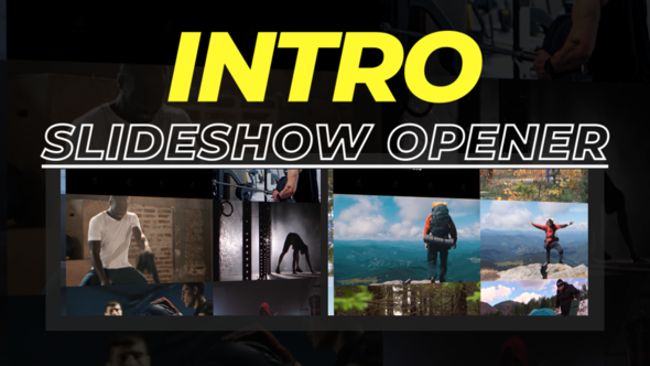 Intro Slideshow Opener - VideoHive 33009433