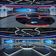 Virtual TV Studio News Set 31