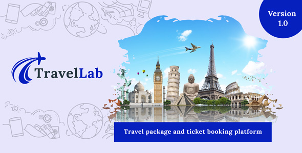 TravelLab - Travel Package & Ticket Booking Platform